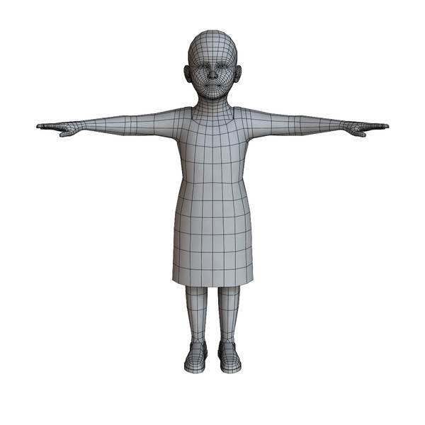 maya child female 01 - Child Female 01... by ignisfatuus